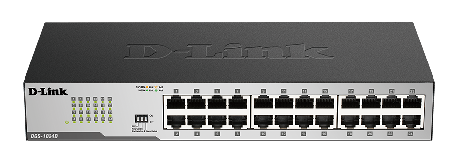 D-Link DGS-1024D 24 Port Gigabit Switch D-Link DGS-1024D 24 Port Gigabit Switch